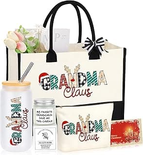 Grandma Christmas Ideas Gifts - Unique Gifts for Grandma - Basket Set of 5