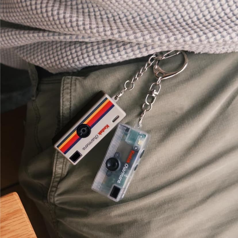 KODAK CHARMERA Keychain Digital Camera Blind Box Single Box (1PC),Mini Camera,Digicam,Video Recording,Bag Charm,1.6 Megapixels,Micro SD Card Slot,for Beginners Teens and Adults B0FKBDT8FR