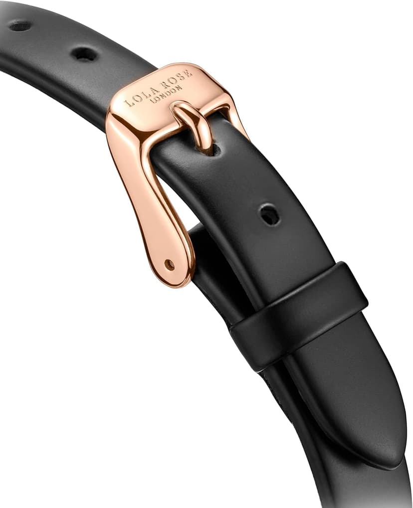 Lola Rose Dainty Women's Wrist Watch: Green Malachite Dial, Wrapped by Stylish Gift Box, Elegant Present for Ladies and Loved Ones