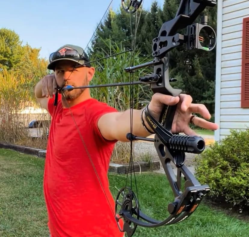 Sanlida Dragon X7 Ready to Hunt Compound Bow Package for Adults, Archery Compound Bow and Arrow Set, 0-70 Lbs Draw Weight, No Bow Press Needed, RH Only, Limited Life-time Warranty