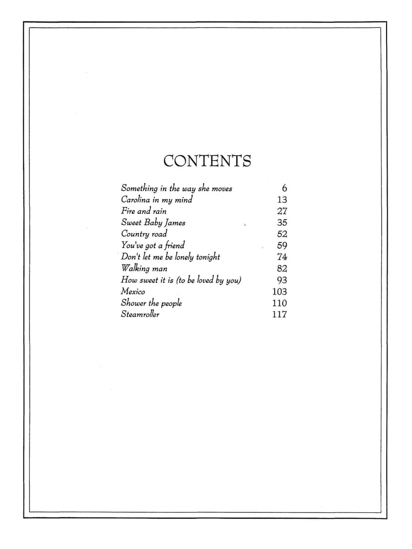 James Taylor: Greatest Hits- Complete Solos, Authentic Guitar-Tab Edition