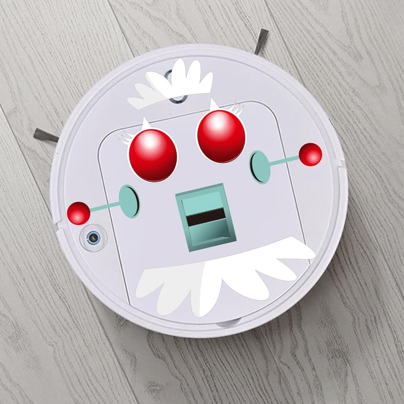 Rosie The Robot Decal Stickers for Your Robot Vacuum