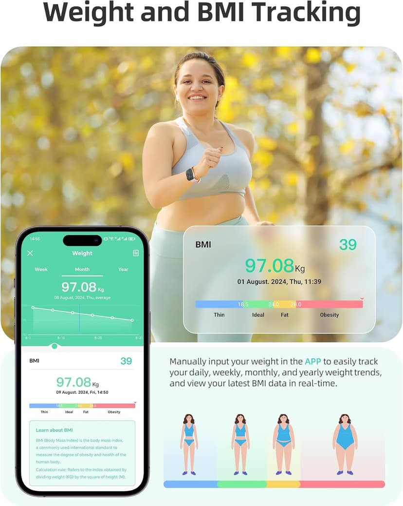 Parsonver Smart Watch for iOS and Android Phones(Answer/Make Calls), HD Screen Watches for Women, IP68 Waterproof Fitness Tracker Watch with Heart Rate Sleep Monitor, Steps Calories Counter, Rose Gold