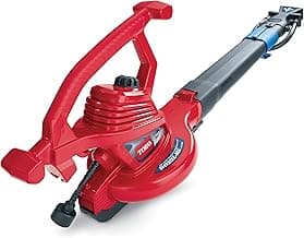 Toro 51621 UltraPlus Leaf Blower Vacuum, Variable-Speed (up to 250 mph) with Metal Impeller, 12 amp,Red