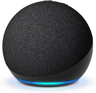 Amazon Echo Dot (newest model) - Vibrant sounding speaker, Designed for Alexa+, Great for bedrooms, dining rooms and offices, Charcoal B09B8V1LZ3