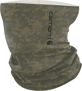 Carhartt Carhartt Force All-Season Neck Gaiter, Tree Camo-Burnt Olive, One Size