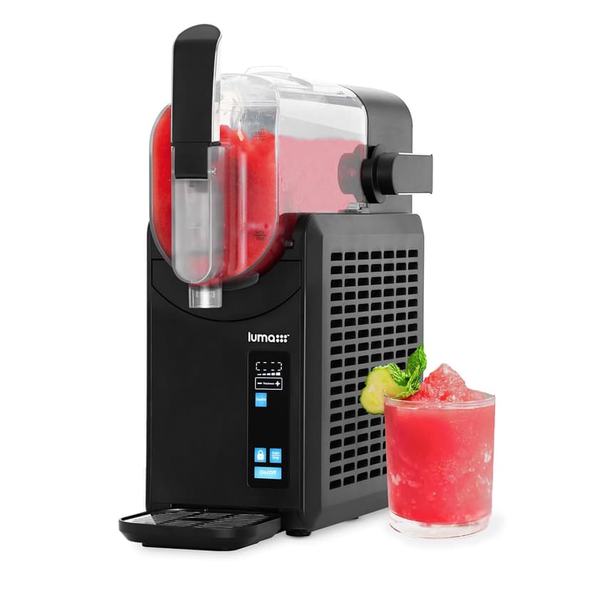Luma Comfort Clear Ice Cube Maker Machine | First Cubes in 15 Minutes, 40 lbs. of Ice in 24 Hours | Countertop Portable Design in Stainless Steel