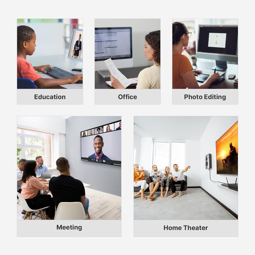 wo-we P6 AMD Ryzen 5 3550H Gaming Mini PC (Beats N150/N100/N97),16GB RAM 512GB SSD 4C/8T,4K Triple Displays, Light Gaming Mini Computers Home Theater Office Business Education