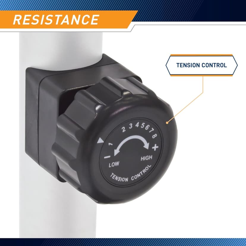 Marcy Recumbent Exercise Bike with Adjustable Seat and 8 Resistance Levels, 300 Pound Capacity NS-1201R