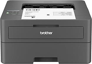 Brother HL-L2405W Wireless Compact Monochrome Laser Printer with Mobile Printing, Black & White Output | Includes Refresh Subscription Trial(1), Works with Alexa