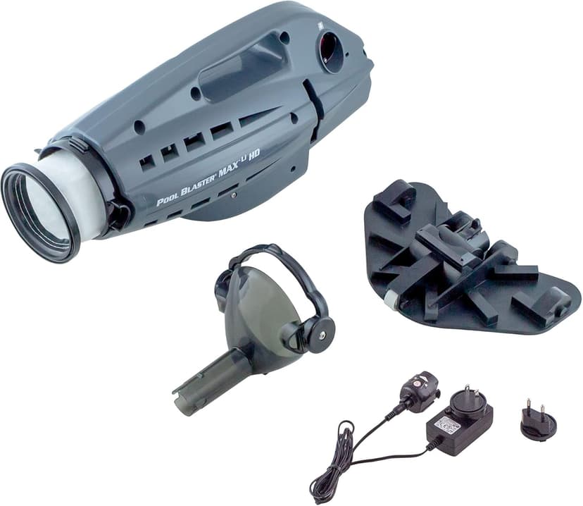 POOL BLASTER Max HD Cordless Pool Vacuum - Heavy-Duty Cleaning with High Capacity, Handheld Rechargeable Swimming Pool Cleaner for Inground & Above Ground Pool, Hoseless Design by Water Tech