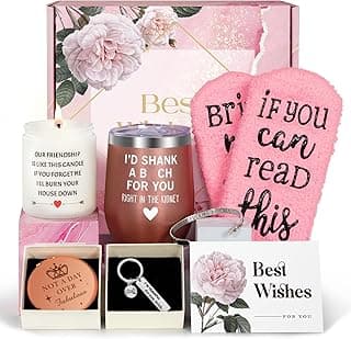 Birthday Gifts for Women - Best Friends Gifts for Women, Sister Birthday Gift Ideas, Unique Bestie Friendship for Woman, Christmas Gift for Best Friend Bestie Sister