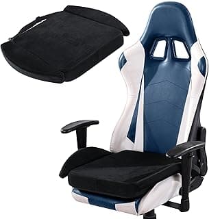 BALAPET Ultra Soft Gaming Chair Cushion for Long Sitting Gamers,Tailbone Pain Reduce Cushion for Office Chair(Black)