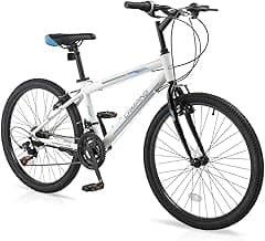 Ktaxon 20/24/26 Inch Mountain Bike, 7/21-Speed Adult Bicycle with Sturdy Steel Frame, Front Suspension, Excellent Twist Shifting, Easy to Assemble and Stylish Cool Look for Men Women