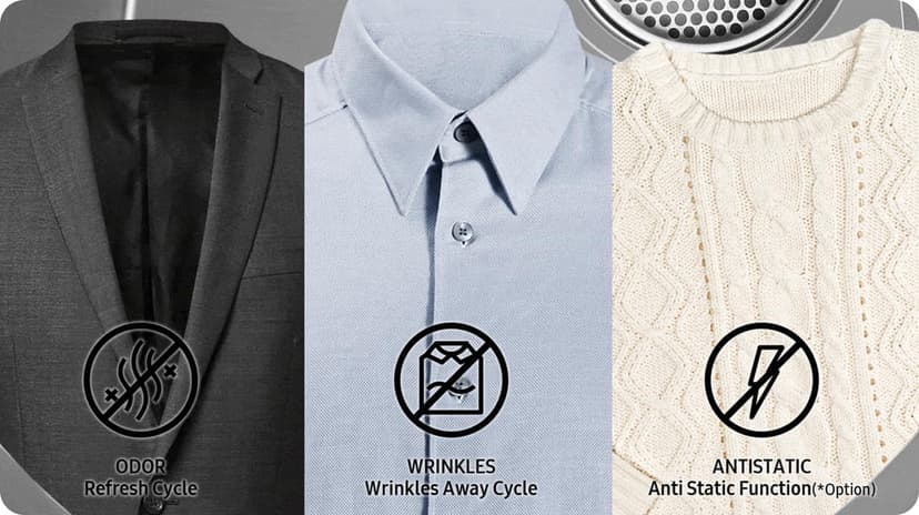 Samsung Smart 4.7 Cu Ft Top Load Washer & 7.4 Cu Ft Electric Dryer, Sensor Stops Overdrying, Low Vibration Quiet Wash, WaterJet w/Power Cords, Hoses, Vent Duct, 1 Year CPS Protection Bundle (Black)