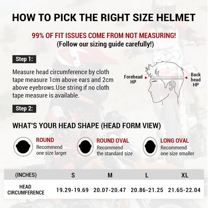 Youth Dirt Bike Helmet DOT Certified - Full Face Motorcycle Helmet for Off-Road, ATV, Street Riding, Includes Adjustable Goggles & Protective Gloves