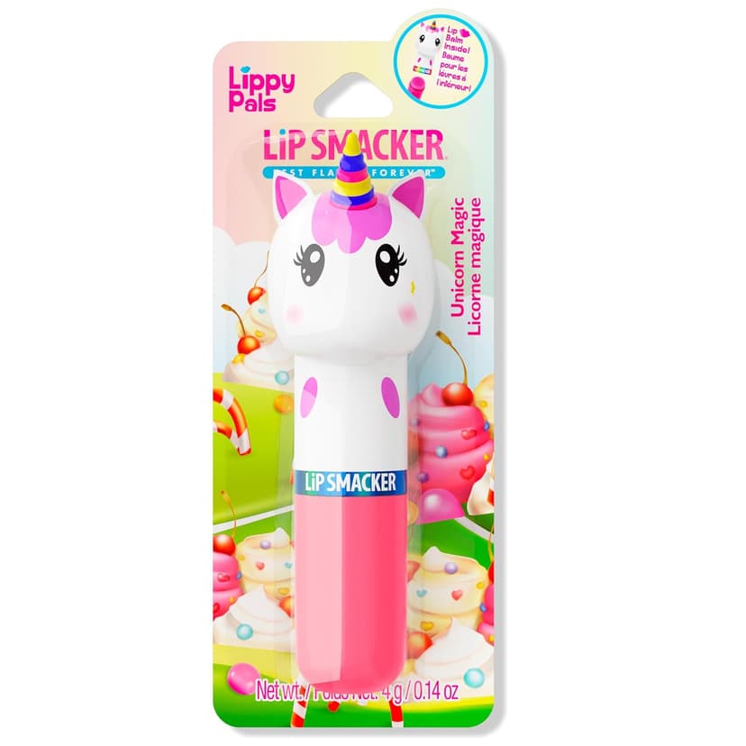 Lip Smacker Lippy Pals Unicorn, Flavored Moisturizing & Smoothing Soft Shine Lip Balm, Hydrating & Protecting Fun Tasty Flavors, Cruelty-Free & Vegan - Unicorn Magic B077XC7K7V