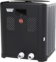 Raypak Crosswind V Deluxe Pool Heat Pump - Spa and Pool Heater with Cool Mode, Free Wi-Fi for Fleet Monitoring for Above Ground and In-Ground Pools