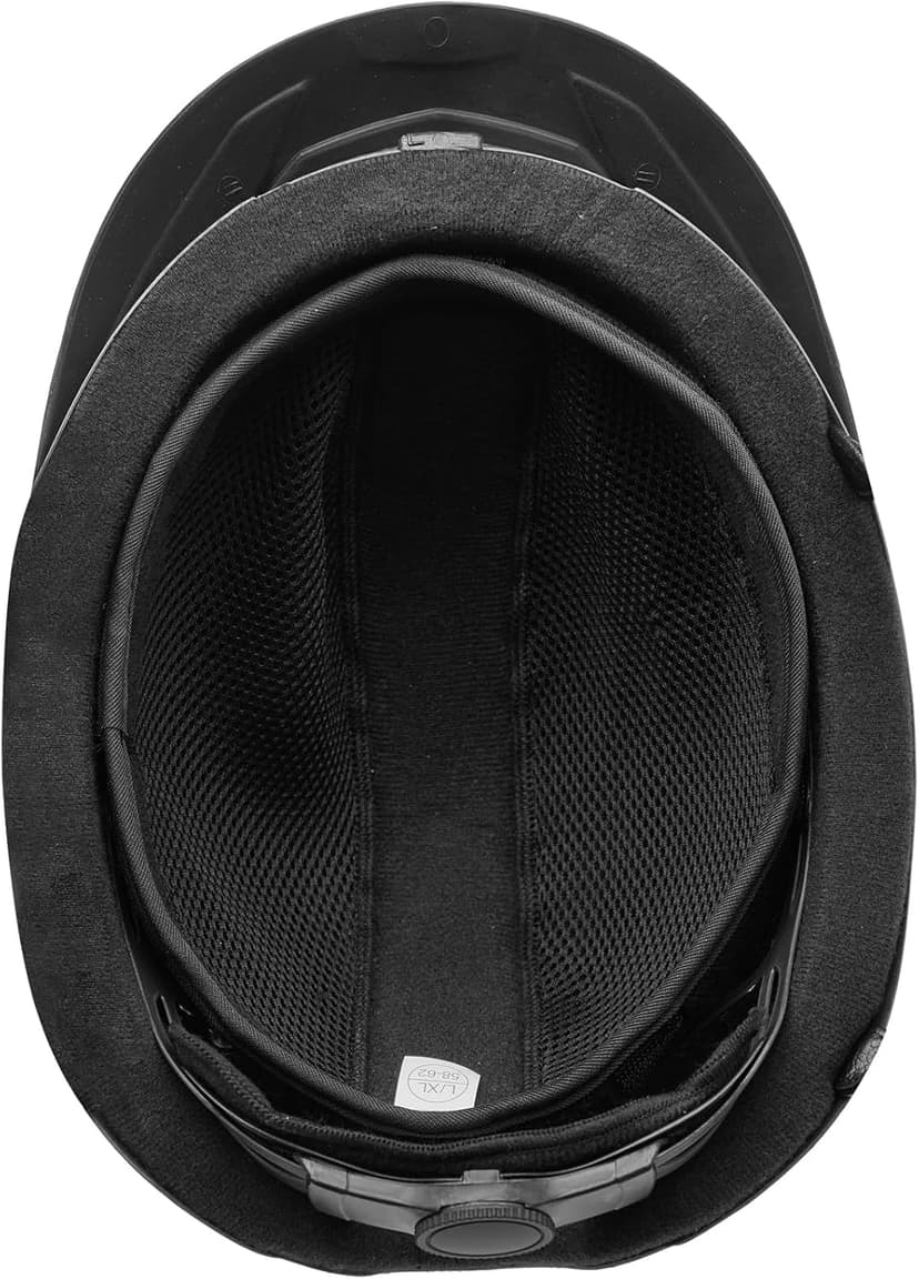 OVATION Adult Deluxe Schooler Riding Helmet - Lightweight Breathable Adjustable Equestrian Safety Helmet w/Removable Liner