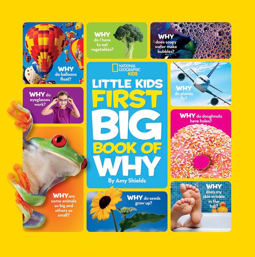 National Geographic Little Kids First Big Book of Why: Questions and Answers About the World for Curious Kids 1426307934