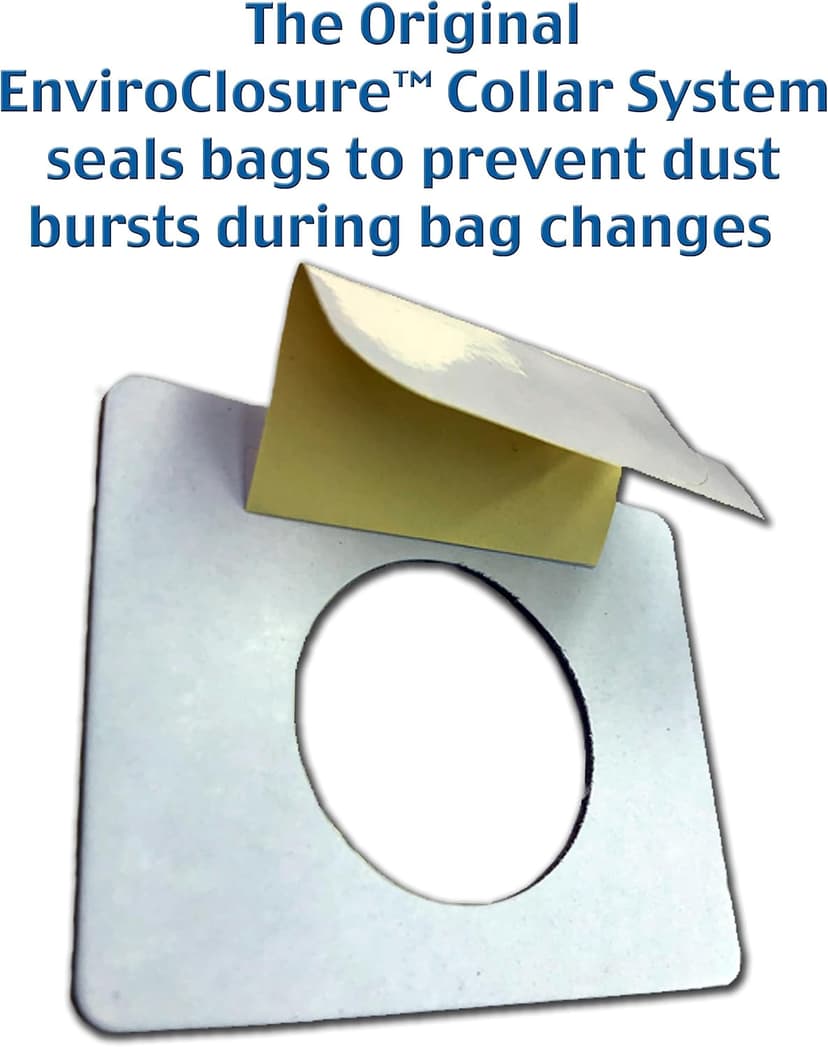 Envirocare Replacement Vacuum Bags Compatible with Kenmore Canister Type C/Q. 5055, 50557 and 50558 Panasonic Type C-5 Vacuums,15 pack