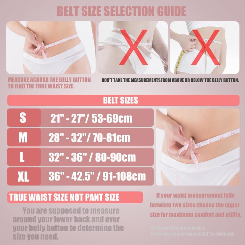 Jaffick Weight Lifting Belt For Ladies Leather Gym Belts Lower Waist Back Support For Women Men Fitness Squat Deadlift Heavy Duty Cross Training Gym Powerlifting Workout