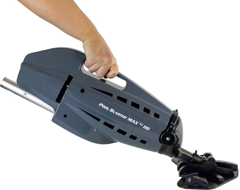 POOL BLASTER Max HD Cordless Pool Vacuum - Heavy-Duty Cleaning with High Capacity, Handheld Rechargeable Swimming Pool Cleaner for Inground & Above Ground Pool, Hoseless Design by Water Tech