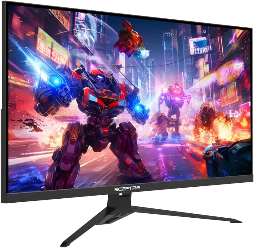 Sceptre New IPS 24-inch Gaming Monitor 180+Hz DP x2 HDMI x2 1ms 100% sRGB Build-in Speakers Machine Black 2026 (E248B-FPT168 Series)