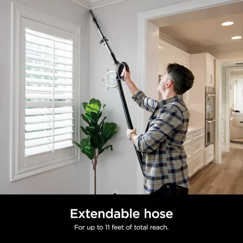 SHARK NV181 Navigator Swivel Pro Upright Vacuum with HEPA Filtration, Bagless, Swivel Steering, Multi-Surface Cleaning, Perfect for Pets (Renewed)