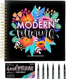 Calligraphy Kit for Beginners - Calligraphy Pen Set with Calligraphy Workbook
