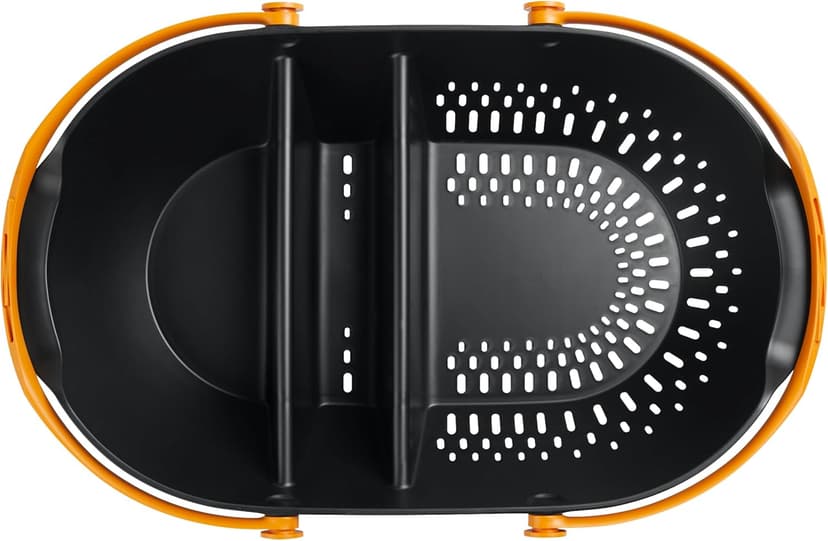 Harvesting Basket Doubles as a Colander to Collect, Transport and Clean Vegetables and Fruits, Garden Accessories Fiskars Garden Harvest Basket with Tool Caddy, Container for Gardening B08Q8N7PBN