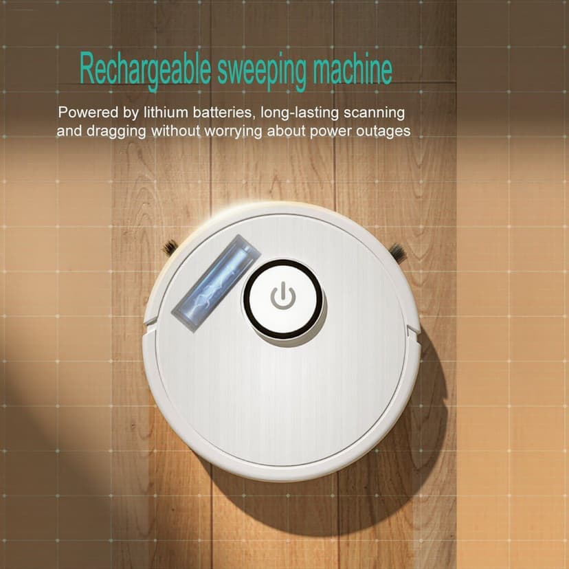 Robot Vacuum and Mop Combo, Automatic Intelligent Cleaning Robo-W2