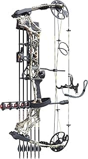 Archery Compound Bow Set 20-70 LBS, Draw Length 19"-31", up to IBO 320 fps, Hunting Compound Bow with All Accessories for Archery Hunting Target Shooting Practice RTH