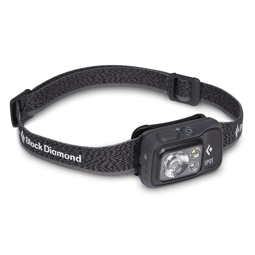 BLACK DIAMOND Spot 400 Headlamp | 400 Lumens Brightness, Dimmable | Waterproof & Durable | 3X AAA Battery Operated (Included) | Graphite