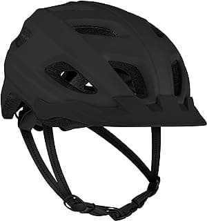 Retrospec Lennon Adult Bike Helmet with LED Safety Light Adjustable Dial & Removable Visor - Adjustable Bicycle Cycling Helmet for Men & Women