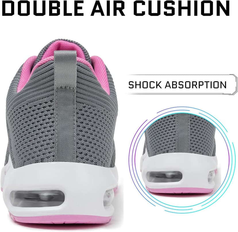 Mishansha Womens Sneakers Air Cushion Running Tennis Shoes Women Lightweight Arch Support Walking Shoes