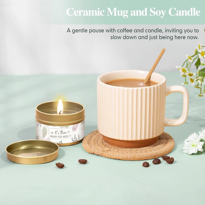Thinking of You Gift for Women Her New Mom Best Friend Birthday (Sage Green) Gifts for Women Get Well Soon Self Care Package Box Sending Hug Baskets B0F5MH5322