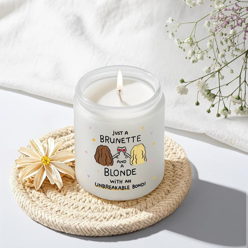 Lacrima Birthday Gifts for Women Best Friend Friendship, Lavender Candle B0FQW36GDM