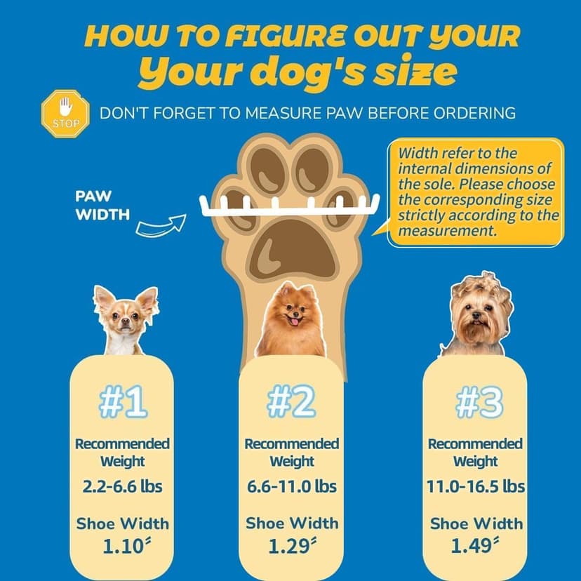 Dog Shoes for Small Dogs, Breathable Dog Boots Paw Protector for Hot Pavement Winter Snow, Dog Booties with Reflective Strips Rugged Anti-Slip Sole for Hardwood Floors Walking Army Green Size 3