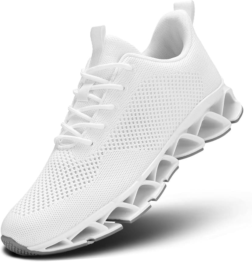 ZdisQ Mens Walking Shoes Blade Tennis Casual Fashion Running Sneakers Comfort Non Slip Workout Sport Athletic Trainers