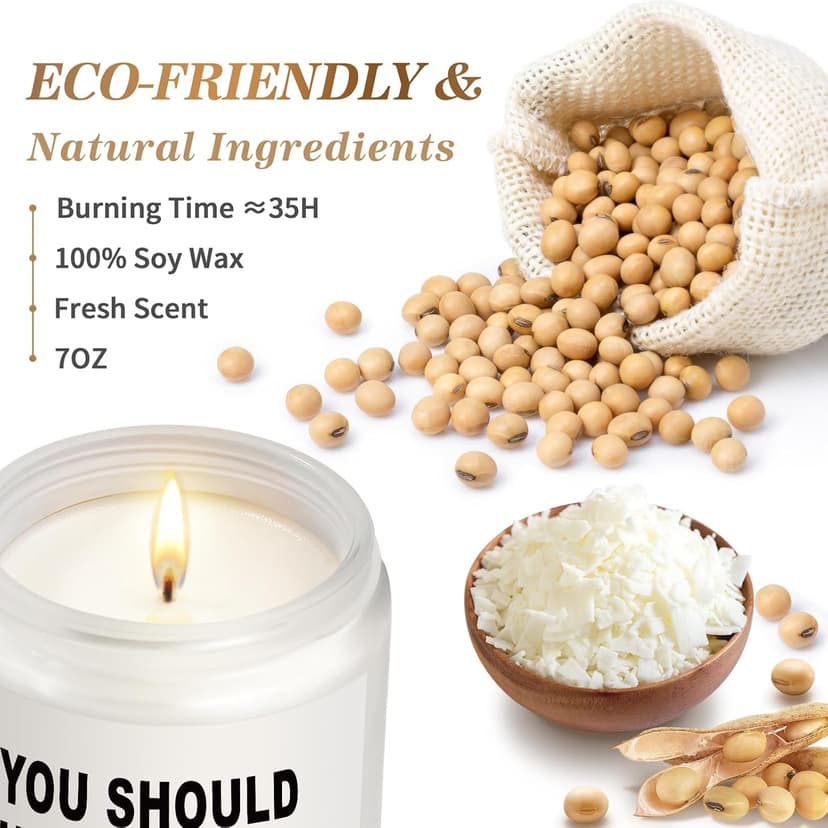 Housewarming Gifts New Home, Best Housewarming Gifts 2025 - Handmade Lavender Scented Candle - New Home Gift Candle Ideas, House Warming Gift for Friends Couple New Homeowner (7oz)