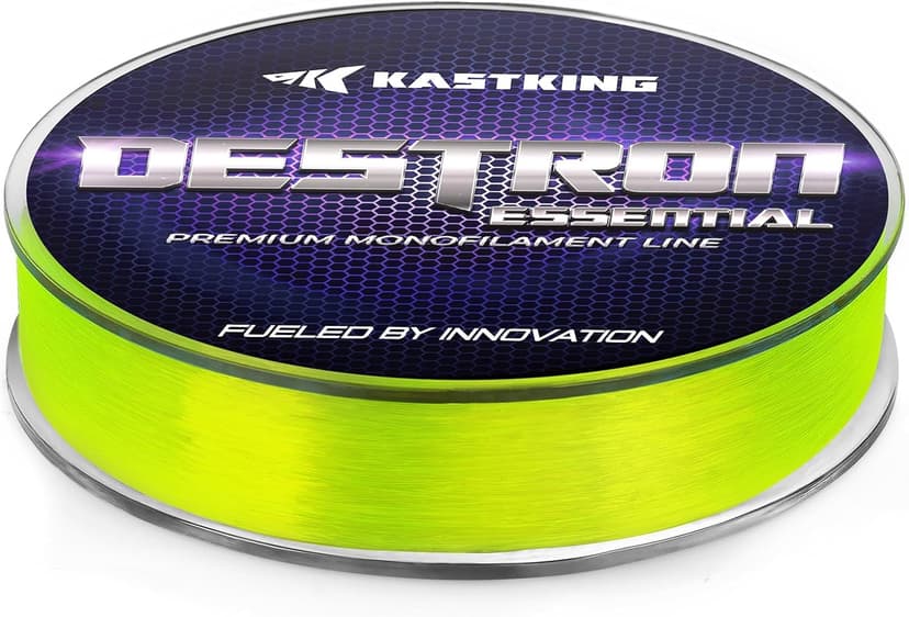 KastKing Destron Essential Monofilament Fishing Line, Advanced Polymer Coating for High Abrasion Resistance, Super Smooth, High Strength, Low Memory Mono Line, Fresh and Saltwater Fishing