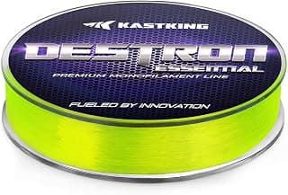 KastKing Destron Essential Monofilament Fishing Line, Advanced Polymer Coating for High Abrasion Resistance, Super Smooth, High Strength, Low Memory Mono Line, Fresh and Saltwater Fishing
