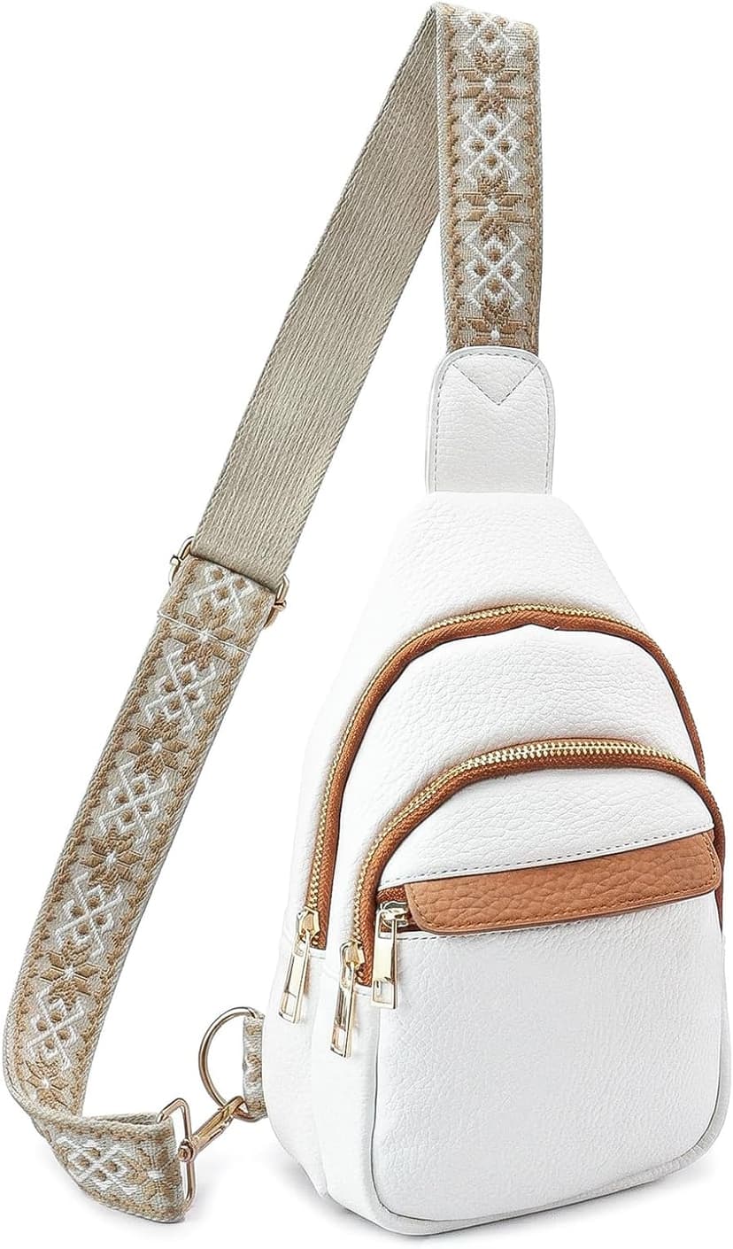 Christmas Gifts for Mom Wife Crossbody Bags Gifts for Women Birthday Gifts for Her Small Crossbody Sling Bag Fanny Pack Chest Travel Anti Theft Purse Unique Secret Santa Mothers Day Gift Ideas