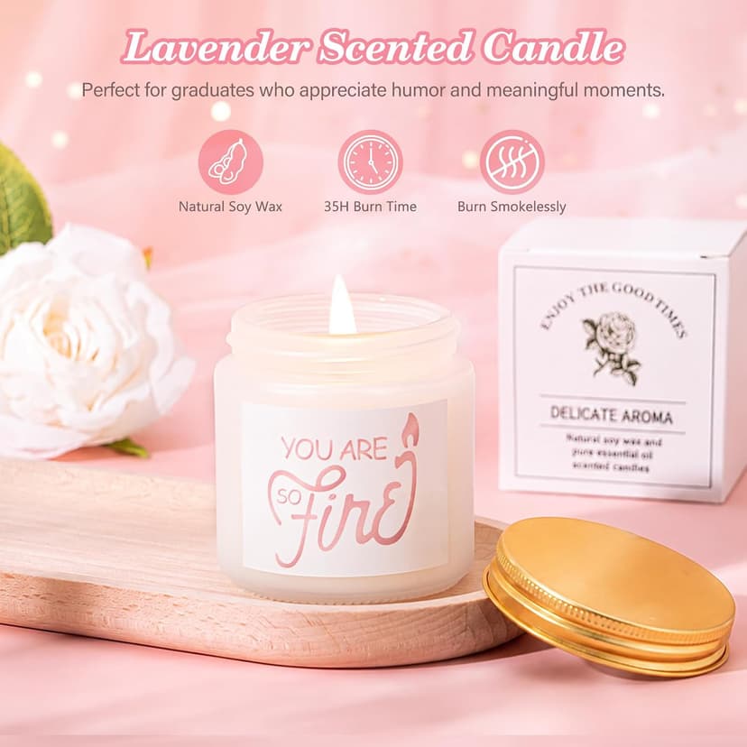 Frerdui Graduation Gift for Her, Class of 2026 Graduation Gifts Basket Box for Women, Senior High School College Grad Gift Set for Daughter Sister Friend, She Believed So She Did B0GVCLKH93