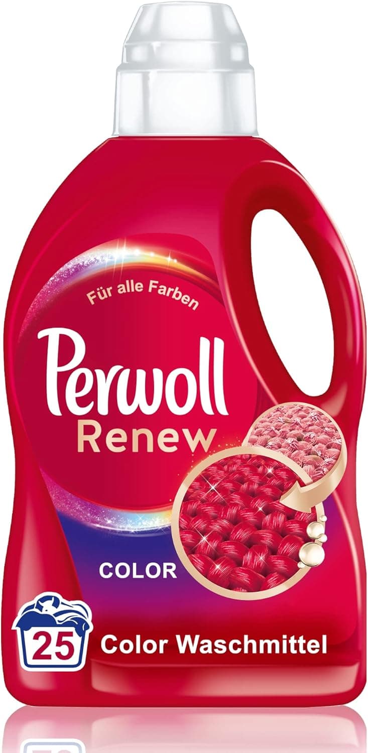 Perwoll Renew Color & Fiber - Liquid Detergent For Colors (1 x 25 Wash Loads)