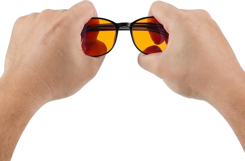 Sleep ZM 100% Blue Light Blocking Glasses - Women + Men - Better Sleep - Anti Eye Strain Protection - Computer Screens Gaming