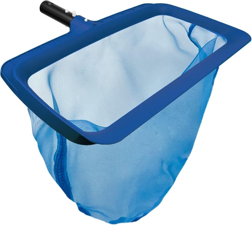 Poolvio Professional Pool Net, Upgraded Self-Repair Heavy Duty Nylon Mesh, Pool Skimmer Net with Extra Wide Scoop Edge, Pool Nets for Cleaning Leaves, Debris(No Pole)