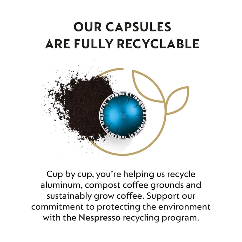 Nespresso Capsules Vertuo, Variety Pack, Medium and Dark Roast Coffee, 30 Count Coffee Pods, Brews 7.8 oz. B01N05APQY