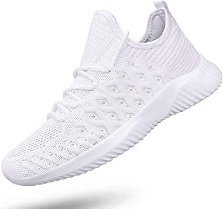 Feethit Womens Slip On Walking Shoes Non Slip Running Shoes Breathable Workout Shoes Lightweight Gym Sneakers